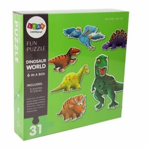 puzzle dinosaurus tvarové lean